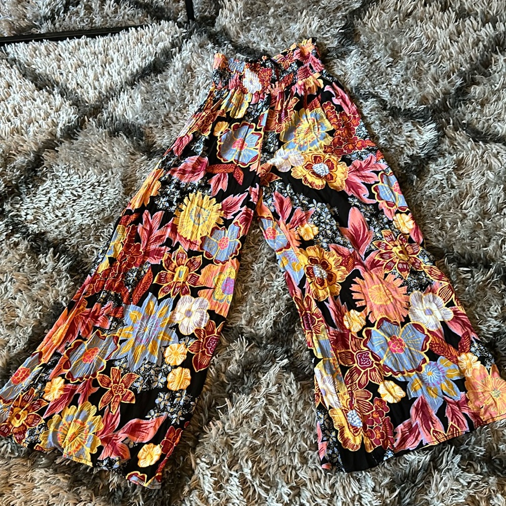 Rachel Roy palazzo pants floral print